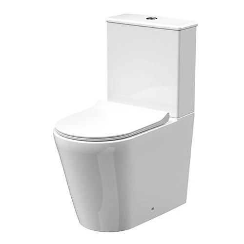 Salerno Fully Enclosed Rimless Toilet
