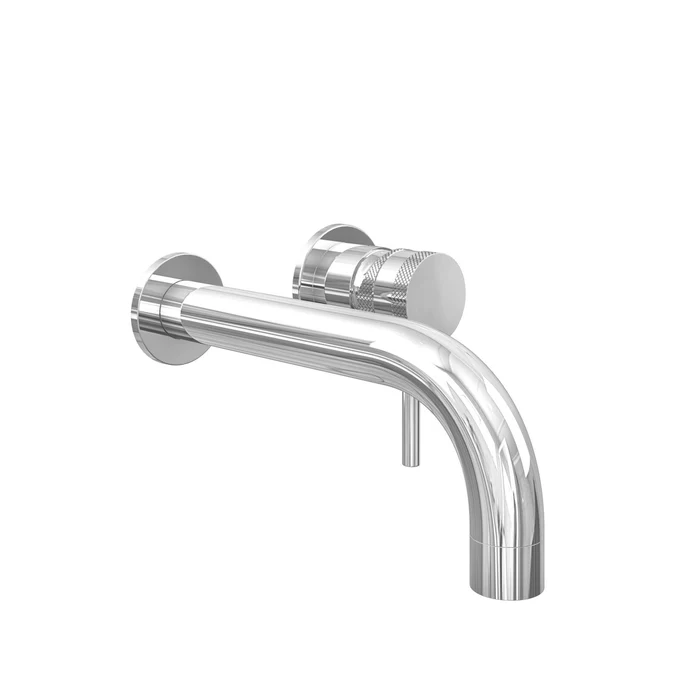 Pisa Chrome Wall Mounted Basin Tap