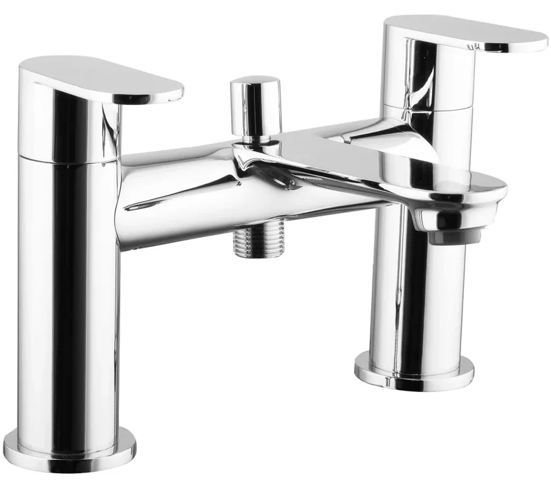 Como Chrome Lever Bath Shower Mixer