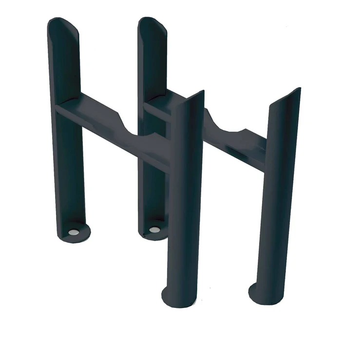 Anthracite Support Legs for 3 Column Radiators