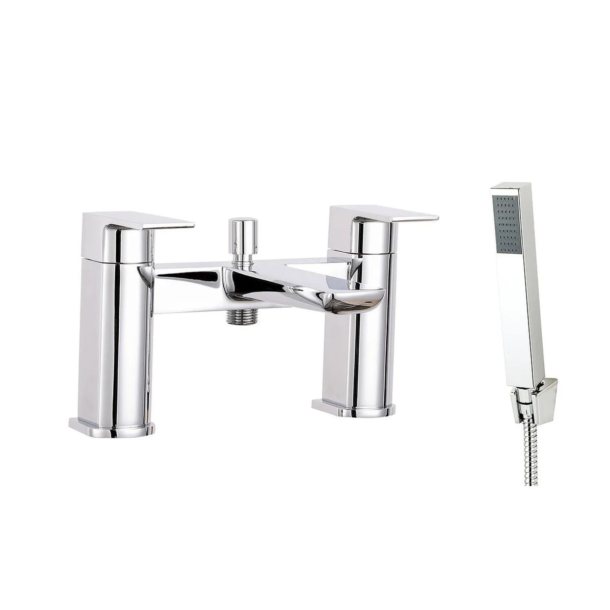 Genoa Round Lever Bath Shower Mixer