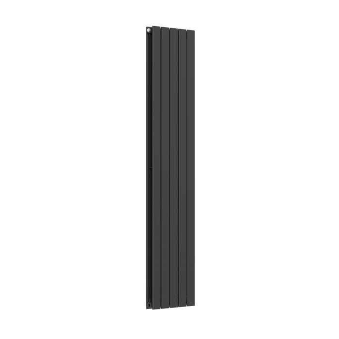 Cadiz Anthracite Flat Vertical Radiator Double Panel