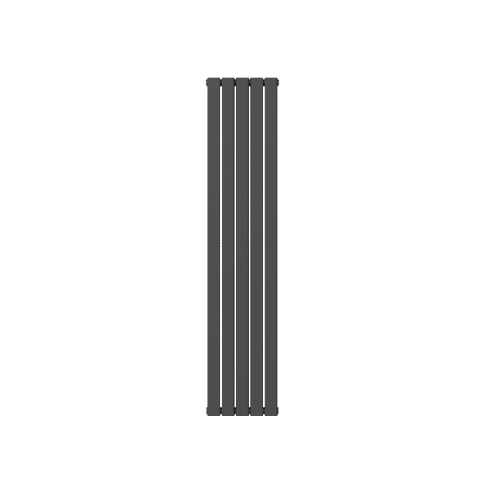 Cadiz Anthracite Vertical Radiator 1800 x376mm - Flat Panel Single