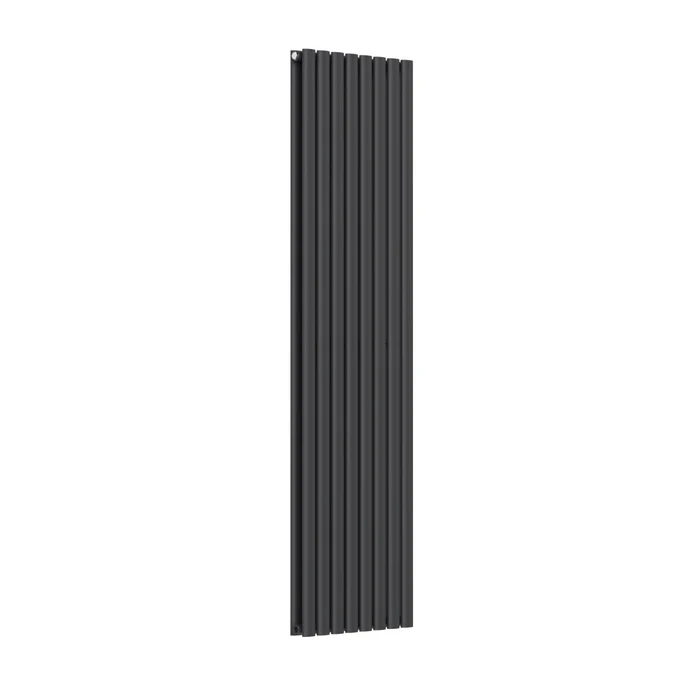 Granada Round Panel Vertical Radiator 1800mm Anthracite