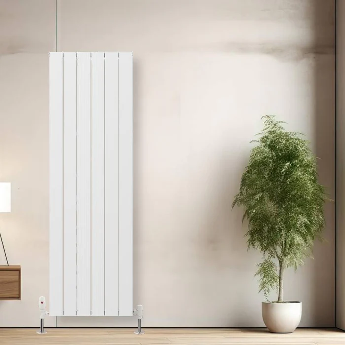 Cordoba Matt-White Aluminium Vertical Radiator 1800x565mm Double