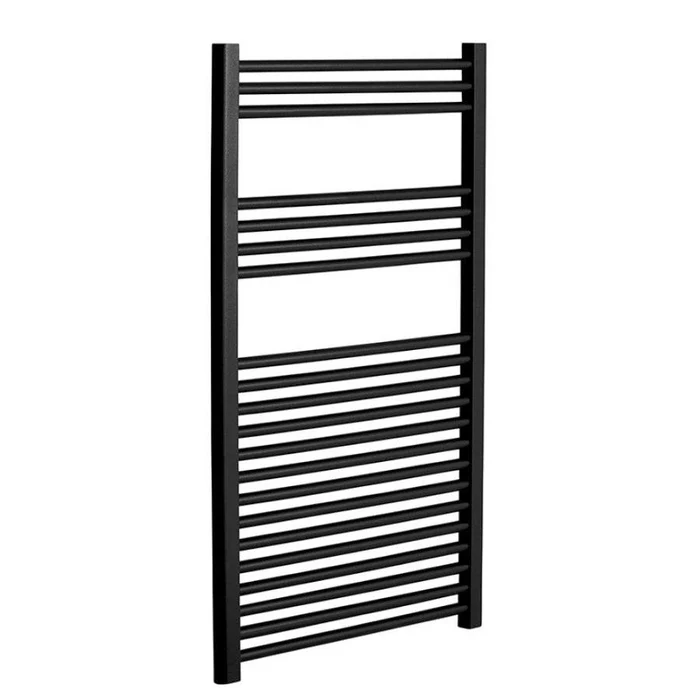 500 x 1200mm Black Towel Rail