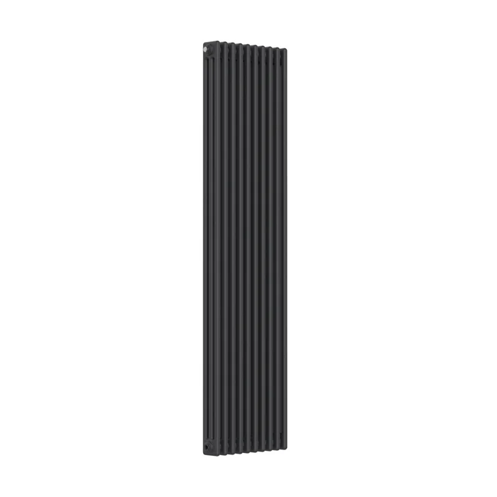 3 Column Vertical Anthracite Radiator 1800x380mm