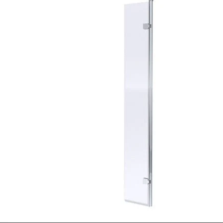 Chrome Hinged Wet Room Screen Panel 300mm