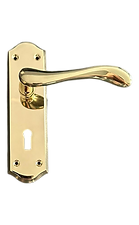 Vision Komos Lock Handle Brass