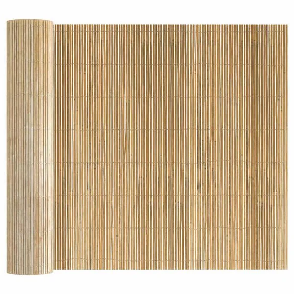 vidaXL Bamboo Fence Brown 400 x 150 cm Bamboo